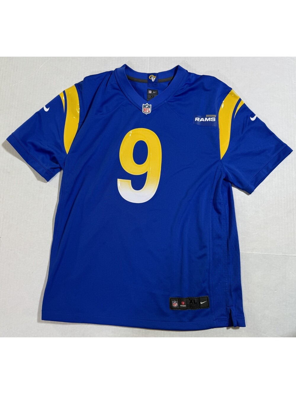 Nike Los Angeles Rams Matthew Stafford #9 Home Jersey Youth XL (18/20) NEW